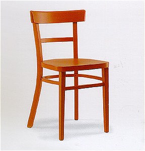 SALT SEDIA  Sedia in faggio curvato con sedile in legno tinto in vari colori.Vedi foto n. 2 e n. 3 

